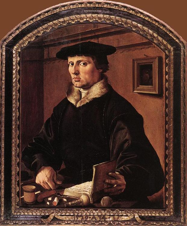 Maerten van heemskerck Portrait of Pieter Bicker Gerritsz.